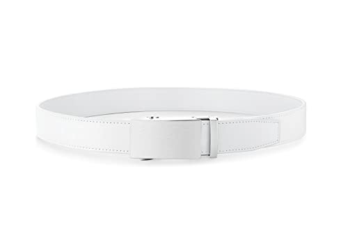 Image of MILORDE Men's Leather Ratchet Belt - 35mm - Customizable Fit