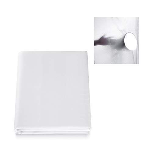 Selens 2 x 1,7 m diffusore in tessuto nylon seta bianca diffusione, senza cuciture, per illuminazione fotografica, softbox e tende luminose