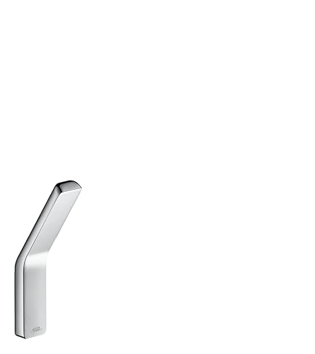 hansgrohe Hook Premium 1-inch Modern -Towel Holder in Chrome, 42801000