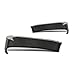 For Chevy Camaro 2016-2024 Bumper Deflector Driver And Passenger Side | Pair | Front PP Plastic Attach To Front Of Inner Fender | GM1046117, GM1047117 | 191275310915, 23408773, 191275310922, 23408774
