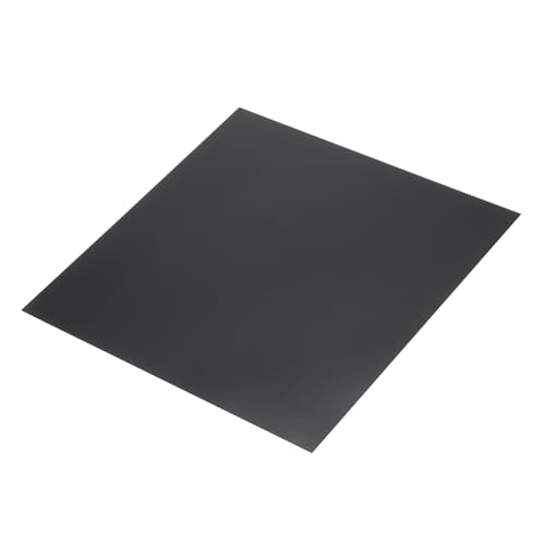 Image of MECCANIXITY Black ABS Plastic Sheet 8 x 8 x 0.04 Inch for Building Model, DIY Crafts, Panel, Pack of 1 Pcs