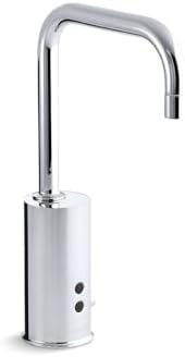KOHLER Gooseneck Touchless single-hole lavatory sink faucet with ...