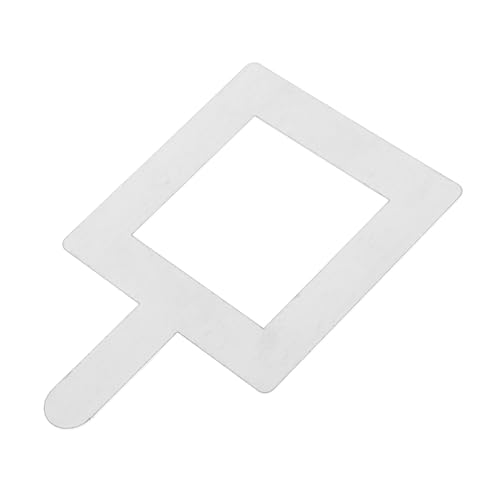 SOLUSTRE Stainless Steel Sampling Plate Replacement Biology Board Lab Sampling Tool 304 Straight Handle Cell Biology Precision Engineering