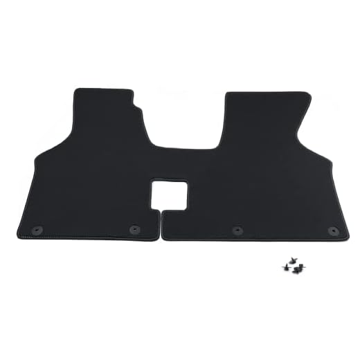 Alfombrilla Coche para T4 2-3 Asientos Velour ANTRACITA Original Calidad Borde Antracita Alfombra Auto Velur Felpudos Moqueta