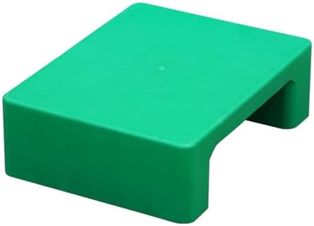 Lightweight Non-Slip Plastic Pallet Tray, Waterproof & Wear Resistant Storage Pad, Easy to Stack for Industrial & Lab Use - Easy Cleaning (Green)