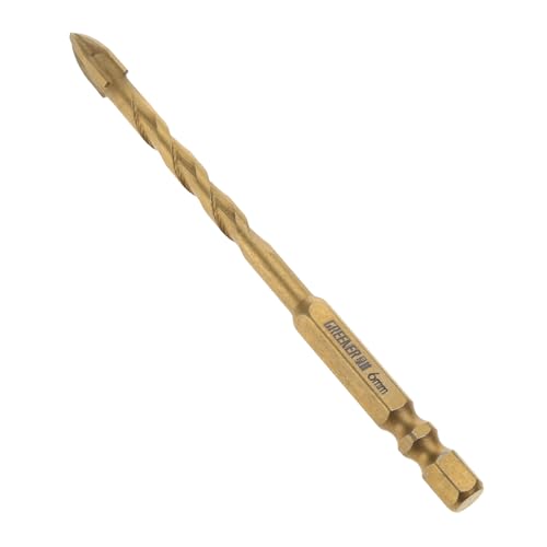 Tile Drill Bits Brick Drill Bit Set For Tile Wood Glass Plastic Stone Ceramic Concrete Drill Bit 5/6/8/10/12mm Four-edge Drill Bits Electric Drill Bits Metal Drilling Bits Glass Bits