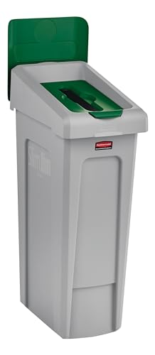 Image of Rubbermaid Commercial Products SLIM JIM Recycling Station 1-Stream Paper Bin /Can /Kit /Station, 23 GAL, for Kitchens /Classrooms /Offices /Back of House /Higher Education /Commercial Facilities