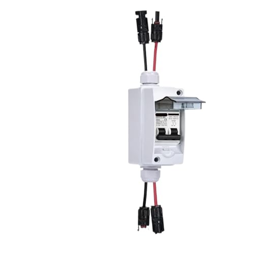Interruptor de aislamiento solar fotovoltaico 30A DC AC400V con caja impermeable para jardín