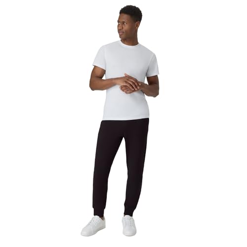 Image of Hanes Originals Cotton Joggers, Jersey Sweatpants for Men with Pockets, 30 inch Inseam