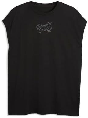 PUMA M PUMA CREW CUTOFF TANK Unisex Yetişkin Atlet PUMA Black S — Amazon ürün görseli