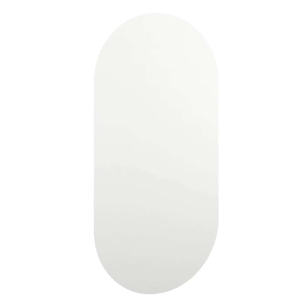 Lustro ścienne 60 x 30 cm z wysokiej jakości szkła, wzór bez ramy, do sypialni, salonu, garderoby, optyczne powiększenie przestrzeni