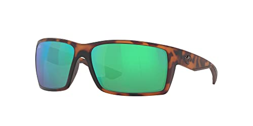 Image of Costa Del Mar Sunglasses For Men-Reefton Mens Polarized Sunglasses 580G 64 | Polarized Fishing Glasses with UV Protection - Costa Sunglasses for Boating, Beach & Driving - 580G, 64