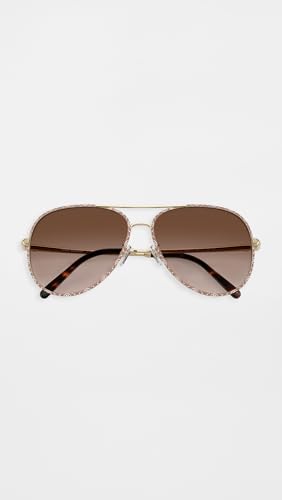 Image of Tory Burch Women's Eleanor Pilot Sunglasses