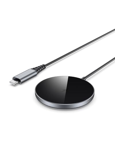 【熱くならない】NANAMI マグネット式 ワイヤレス充電器 - 超強力...