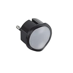 BTicino Torcia d’emergenza estraibile e Luce Notturna S3625GL, 220 volt, grigio antracite