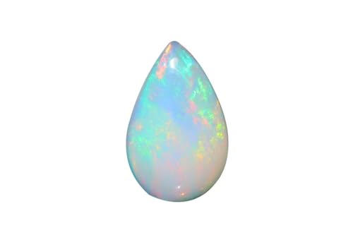 Opale cabochon éthiopienne de 2,74 carats, une pierre précieuse de prestige