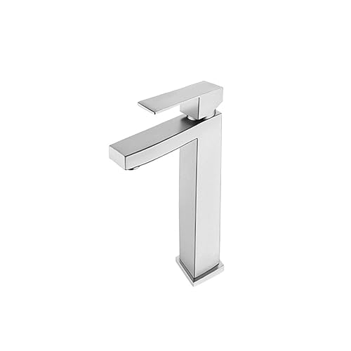 Robinet évier anti trace noir brossé grand mitigeur inox 304 durable