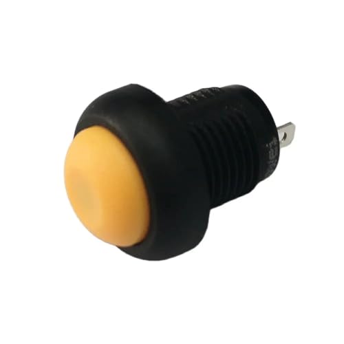 Interruptor de botón pulsador para reparar paneles eléctricos con reset de 12 mm 7