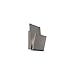Kuzco Lighting EW7516-GY Logan - 19W LED Outdoor Wall Mount-16 Inches Tall and 9 Inches Wide,