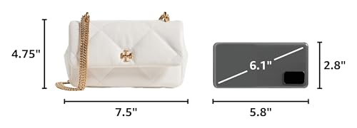 Image of Tory Burch Women's Mini Kira Diamond Flap Bag
