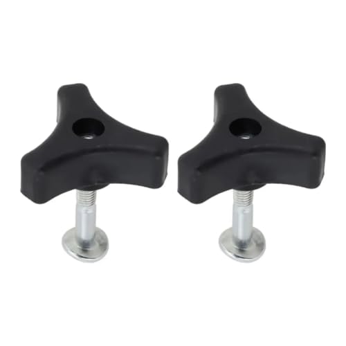 Mango para cortacésped con tornillo y perilla triangular de repuesto 4