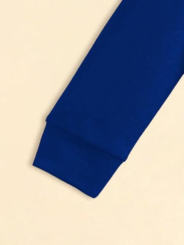 2 Piece Kids Boys Sweatsuits Set Jogger Sweatpants and Hooded Sweatshirt Pullover Tracksuit Clothing Outfits 4-7 Years4