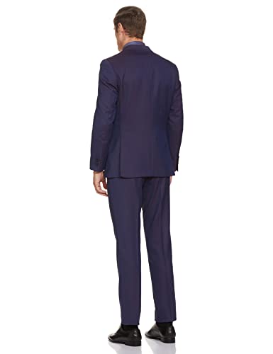 Image of Raymond Wool Men's Full Sleeve Contemporary FIT Dark Violet Formal Suit
