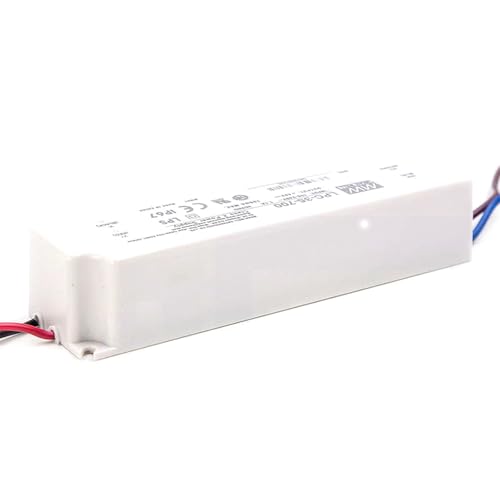 Image of LPC-35-700 35W LED Driver - 9-48V 700mA Constant Current, Durable Plastic Enclosure, IP67 Rated for Harsh Outdoor Conditions, Ideal for Commercial and Architectural Lighting