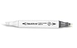 Liquidraw Colourless Blender Marker | Acid-Free, Dual Tip, Alcohol-Based Pen | Broad Chisel & Fine Tip | For Fading & Blending Colours | Ideal for Art, Illustration, Sketching, Drawing & Design
