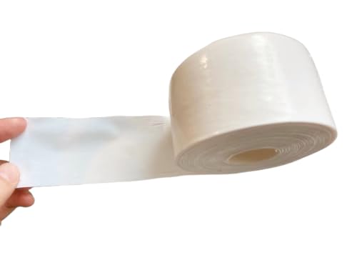 Oily PTFE Thread Seal Tape for Natural Gas/Industrial Use - 1 Roll (W30mm x T0.2mm) - High Temperature/Erosion Resistant