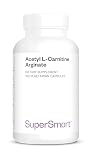Acetyl L Carnitine Arginate - Aiuta la produzione di energia cellulare - Neuroprotezione - Brucia grassi - Stimolatore di energia - Vegano - Supersmart