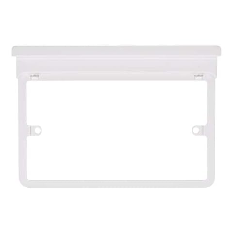 Schneider Electric Lisse Double Socket with Shelf Cover