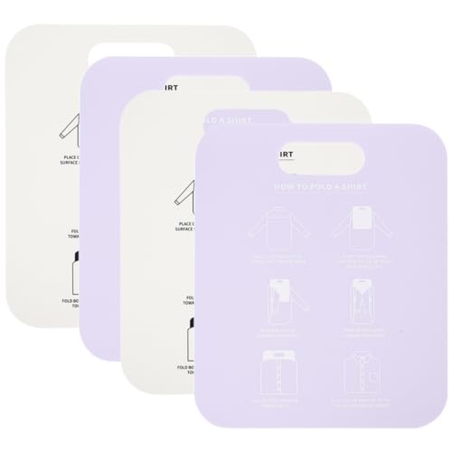 Tablas de doblado de ropa para solucionar el caos en armarios 2