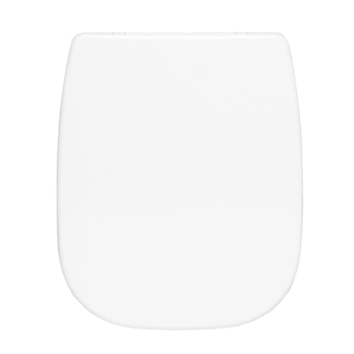 Bemis Duravit Abattant de WC blanc avec fermeture douce pour céramique Duravit D-Code | Matériau Duroplast | Système de nettoyage à dégagement rapide |...