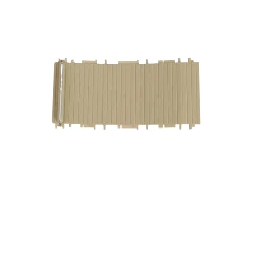 Para Serie 3 E46 1998-2005 Portavasos Tapa Estores Enrollables Contraventanas Correderas Consola 136mm(ORO)