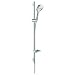 Produktbild hansgrohe Raindance Select E 120 wassersparendes Duschset 0,90m, 3 Strahlarten, mit Seifenablage, Chrom