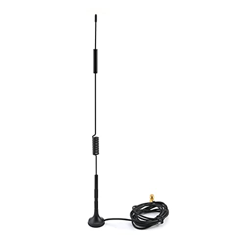 Othmro GSMアンテナ GPRSアンテナ 2M ケーブル延長 SMAオスコーナー内螺内針 延長ケーブルタイプRG58 周波数範囲700-2