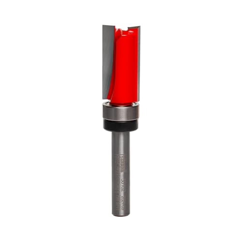 Freud 50-102: 1/2" (Dia.) Top Bearing Flush Trim Bit,Red