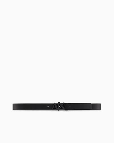 Image of Armani Exchange Men's Gold Buckle Reversible Hinge Belt