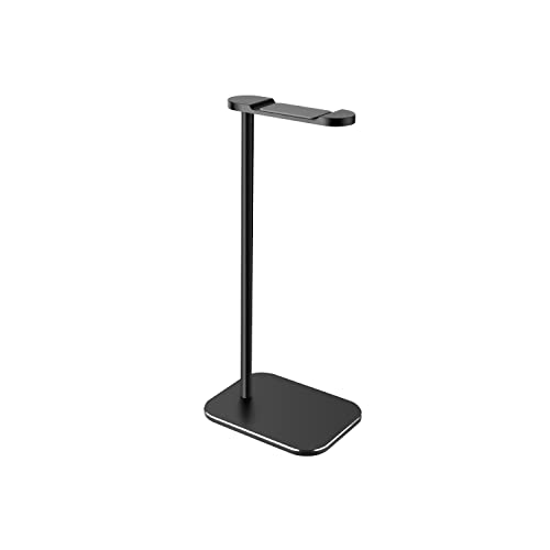 Jerx Stand For Airpods Max, Aluminum Headphone Stand For Desk, Solid Gaming Headset Stand With Heavy Base, Black #TOP2