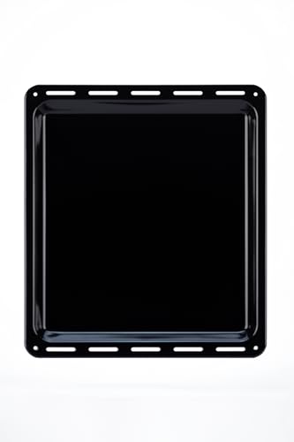 Ankastre Emaye Fırın Tepsisi 42,2x37,5x2 CM Bosch Siemens Beko Arçelik Vestel Profilo Uyumlu Siyah Renk
