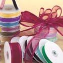 Satin Edge Organza Ribbon-20 colors of 3/8"x 25 yds