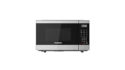 Frigidaire 0.9 CU. FT. Microwave, Digital Control Panel - Auto Cooking Settings - Child Safety Lock - Stainless Steel