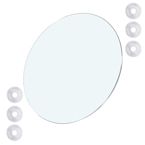 43CM,48CM,78CM,90CM,Tablero De Vidrio Transparente Grueso, Tablero De Vidrio Templado, For Mesas De Comedor/Mesas De Cocina/Mesas De Café(38CM(15IN))