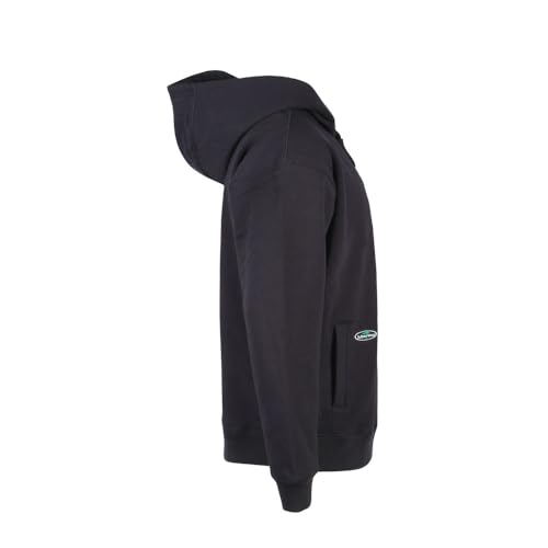 Image of Arborwear Double-Thick Hooded Pullover Sweatshirts For Men - Heavyweight Hoodies With Snap Neck Collar and Handwarmer Pouch