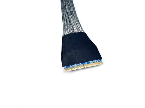 Micro SATA Cables MCIO x16 a Two x8 MCIO PCIe Gen6 50 cm miniatura 3