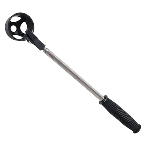 Pince à œufs télescopique pour récupérer les œufs et les noix, 40 x 200 cm, design confortable et prise en main ergonomique, collecteur en acier inoxydable pour poulailler, cour, verger, ferme, nid de