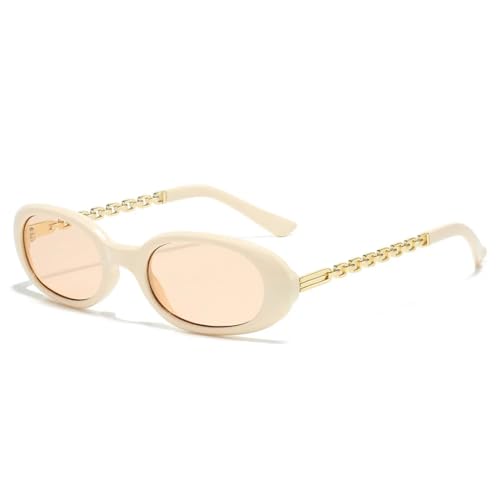 Lunettes ovales léopard UV400 pour bloquer l'éblouissement et sublimer votre look