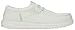 HEYDUDE Men's Wally Funk Zigzag Mesh White/Green Ash 12 Medium