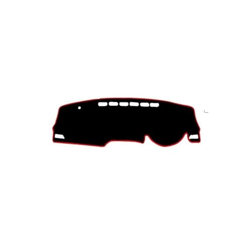 Alfombrilla para salpicadero de coche negro con diseño exclusivo para conducción RHD